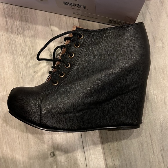 Jeffrey Campbell 99 Tie Wedge - Size 7 - Picture 12 of 17